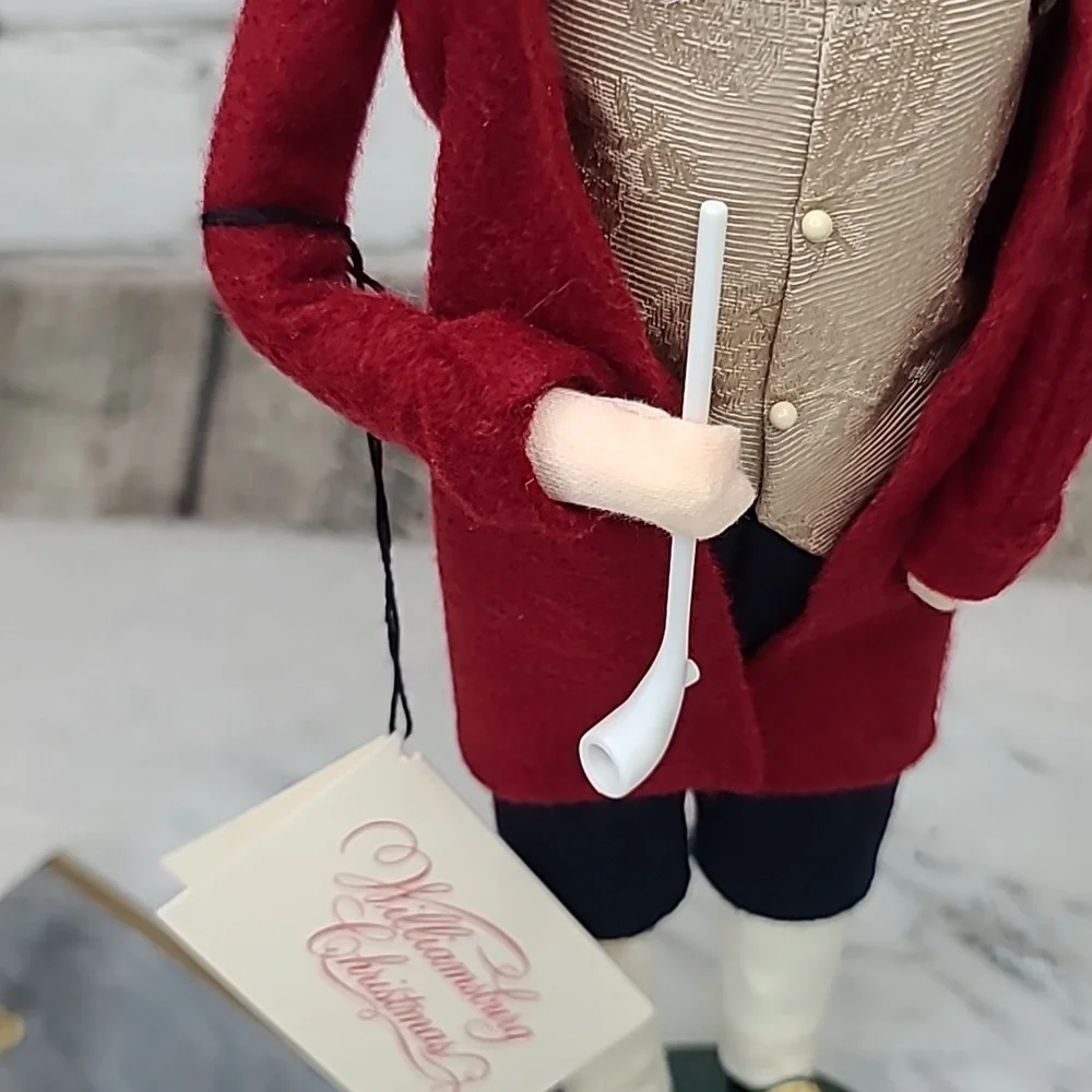 Byers' Choice Caroler 2000 Williamsburg Christmas Colonial Family Father Vintage